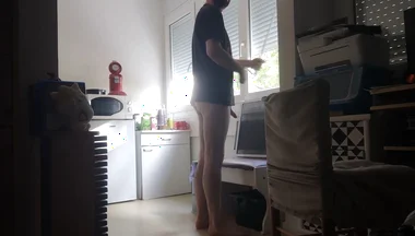 Horny Morning Wood Wake-up