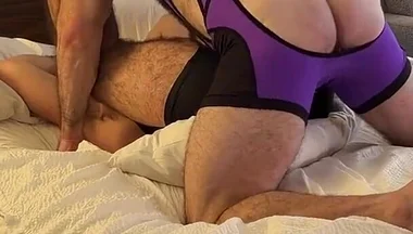 Two Hairy Bears Have Feral Sex in Singlets