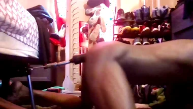 Blackie Blasting Side View