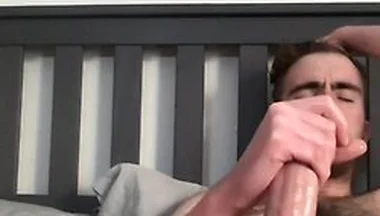 Uncut Otter Jerking And Cumming On Webcam