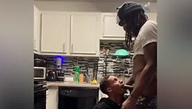Casanova Eats Kyle Dick In The Kitchen And Gets Cum On His Face