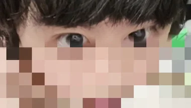 Cute Guy Masturbates with a Mosaic Face After Ejaculation, His Expression Super Cute and White Fluid Ejaculated