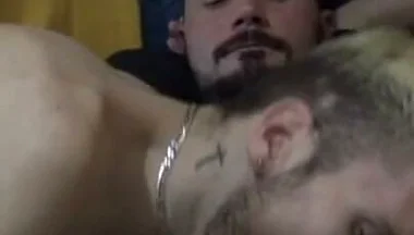 Slut Creampied by His Friend Big Dick
