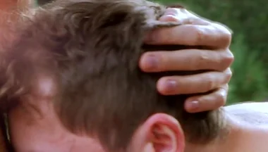 Outdoor: I Blow a Massive Load in His Mouth in This Stormy Early Morning Park