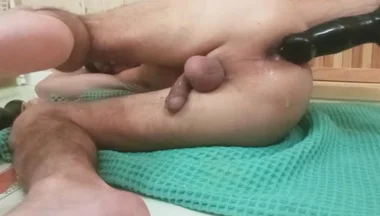 I Stuck the Whole New Dildo up My Ass