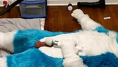 Fizzy Tortures His Balls With A Robospanker