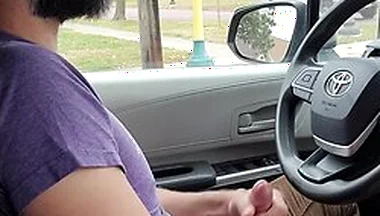 Cum In The Car With Me