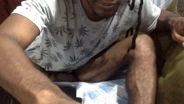 Caught Black Sexy Boy Masterbating