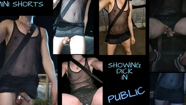 Mini Shorts in Public!