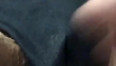 Playing with athletic cup & cock JO