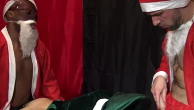 Fucked by 2 Santa Claus