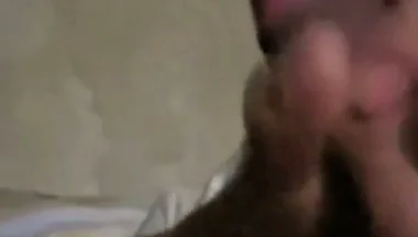 Straight Man Moans as He Ejaculates with a Big Cock