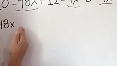 80 Sexual Equation Creampie to the X - Anal Mathematics