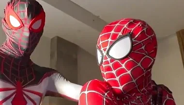Big Dick Tag Team Group Gay Sex Spider Bro!