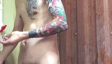 Big Dick in the Bath