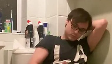 60fps 19 Year Cute Nerd With Huge 8 Cock Cums All Over Himself