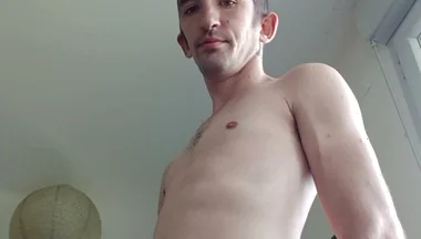 Teen Jerking off His Big with Big Cumshot