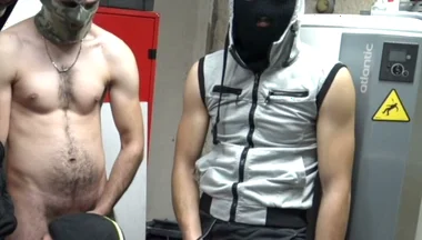 Gay Sucking Big Dicks in Gang Bang