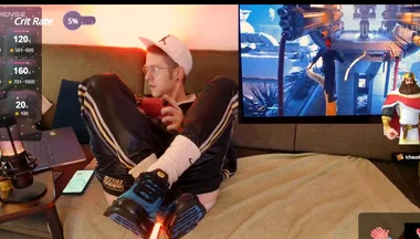 Playing Star Wars with Lightsword in Ass