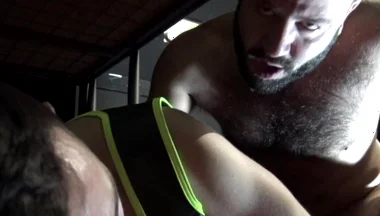 Slut Creampied by His Friend Big Dick
