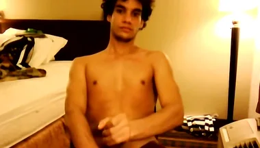 Tristan Hallister Wanks His Beautiful Cock For The Camera