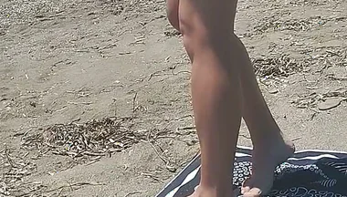 I Love Being on the Beach in Thong and Being Seen