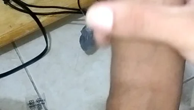 Jerking off Secretly with Stepfather's Underwear