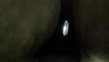 Sex Machine and Sex Ring of Penis and Eggs with Big Anal Plug Opening My Ass Close-up
