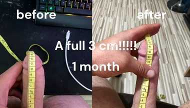 3 Cm Penis Lengthening Exercise in 1 Month