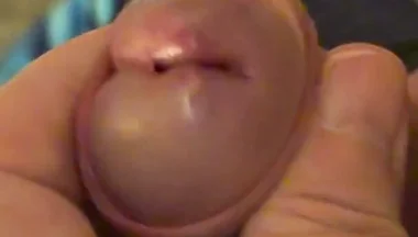 Playing with My Little Nice and Cock and My Glans