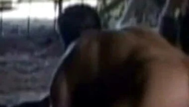 Muscle Boy Farmes Frucking Outdoor
