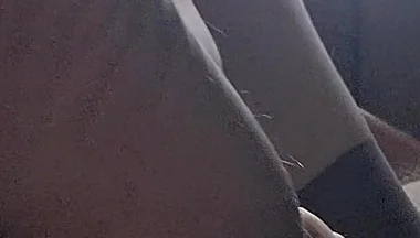 Loving My Cock in Nylons