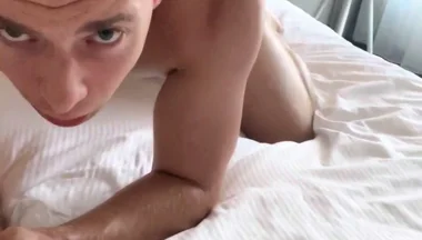 Oiled up Bareback Fuck with Big Cock Bro