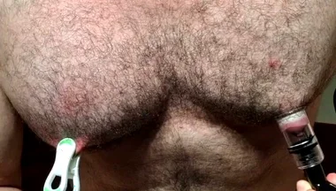 Bodybuilder Daily Nipple Training Routine
