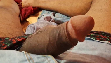 Part 4 Amateur Solo Dick Stroking Session in Bed