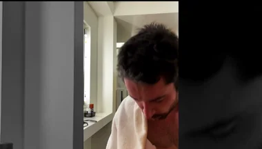 Drying off Locker Room After My Post-workout Shower