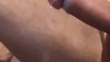 The Puppy's Tail Wags and Drips Until the Final Orgasm