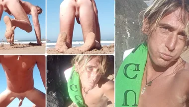 A Day at the Beach, Naked and Sexy - Part 2 (the End; More Tomorrow)
