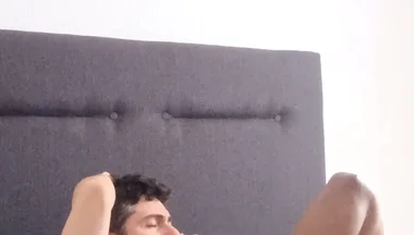 Handjob to Big Dicked Handsome Man Ends with Facial