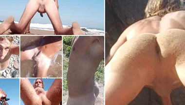 Second Day at the Beach, Naked and Showing Myself off While the People Around Me Watched.