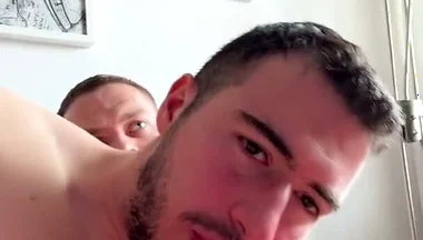 Bareback Fuck and Cum in Mouth Facial Lucas and Filip