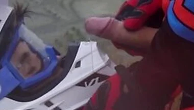 2 Mx Boys Outdoor In The Rain, Cumshot On Glasses With Blond Boy