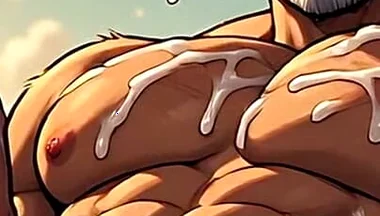 Dbz Style Ai Art Hot Men with Big Dicks