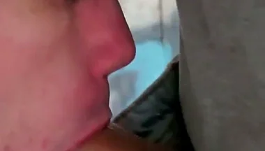 Risky Outdoor Gay Bareback Sex: Almost Exposed While Facefucking & Pounding Boypussy Under a Motorway Bridge.