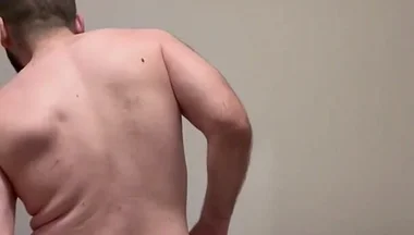 Fucking My Ass Deep with a Thick Cucumber
