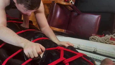 Latex Edging with Kris and Pup Amp
