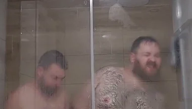 Bears in the Shower! (no Sex)