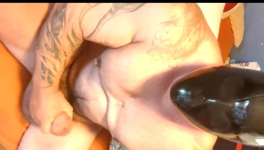 Masked with Big Cock in Hand