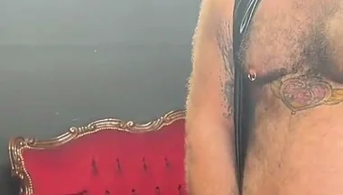 Sling & Chains: Tattooed Bear Wrecks Bound Scally Hole Raw