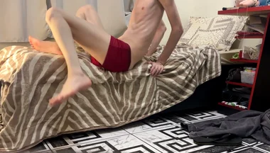 Kedoimeth Skinny Boy Submits to Rough Ass Play